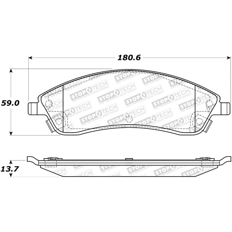 StopTech Street Brake Pads