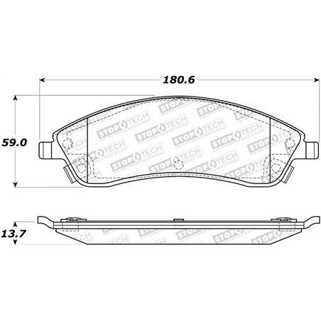 StopTech Street Brake Pads