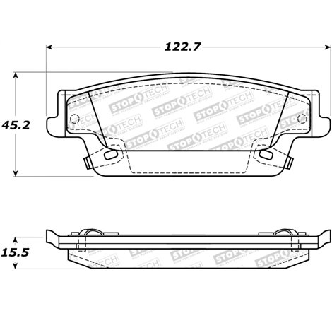 StopTech Street Brake Pads