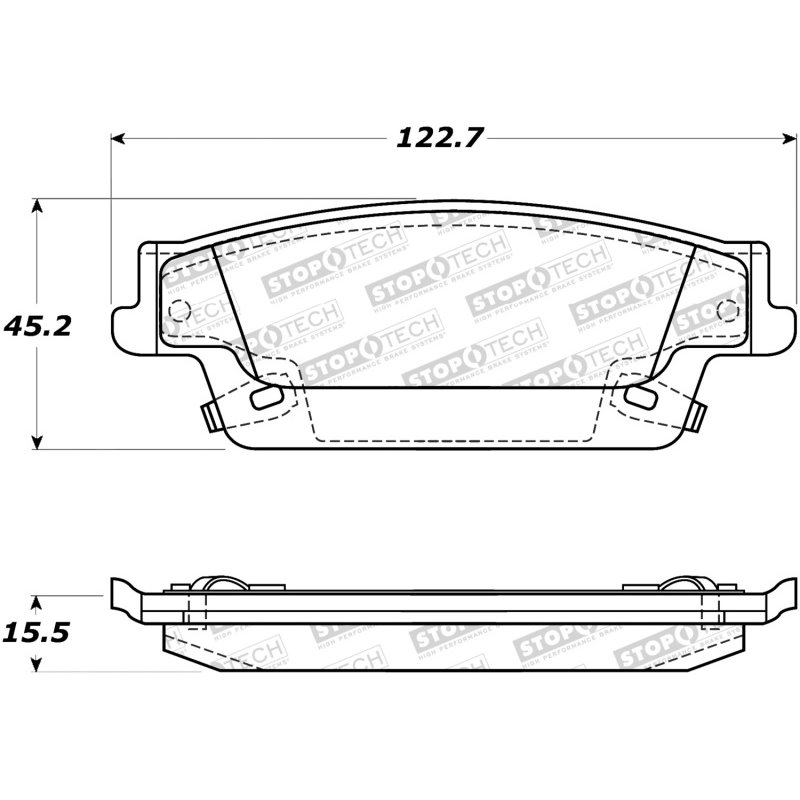 StopTech Street Brake Pads