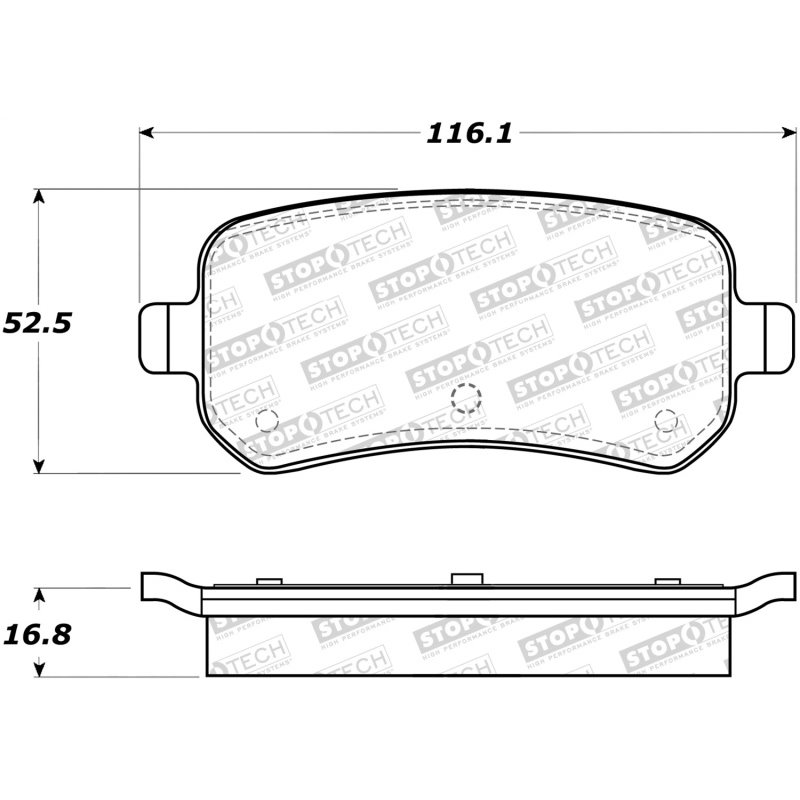 StopTech Street Brake Pads