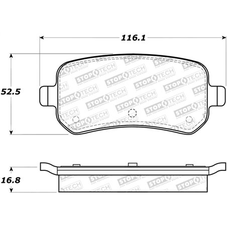 StopTech Street Brake Pads