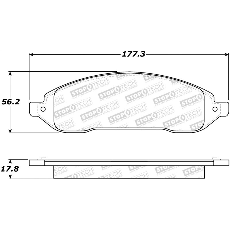 StopTech Street Brake Pads