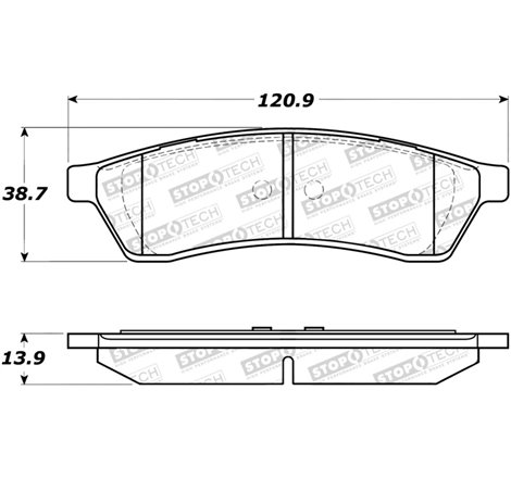 StopTech Street Brake Pads