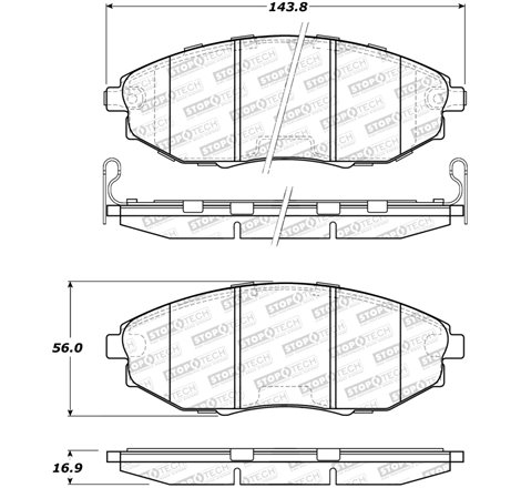 StopTech Street Brake Pads