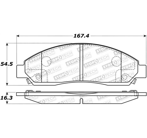 StopTech Street Brake Pads