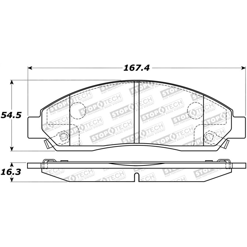 StopTech Street Brake Pads