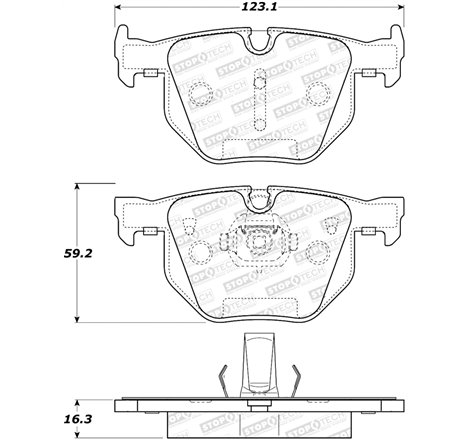 StopTech Street Brake Pads