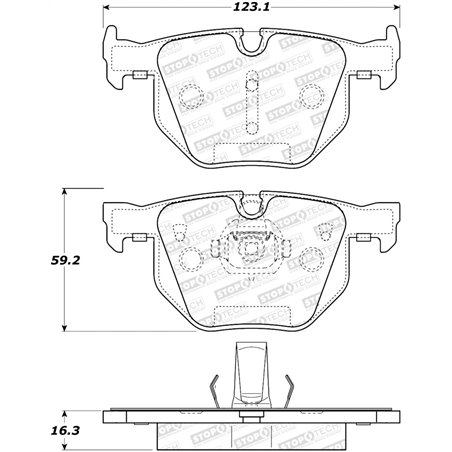 StopTech Street Brake Pads