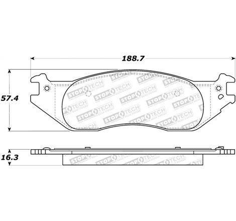 StopTech Street Brake Pads