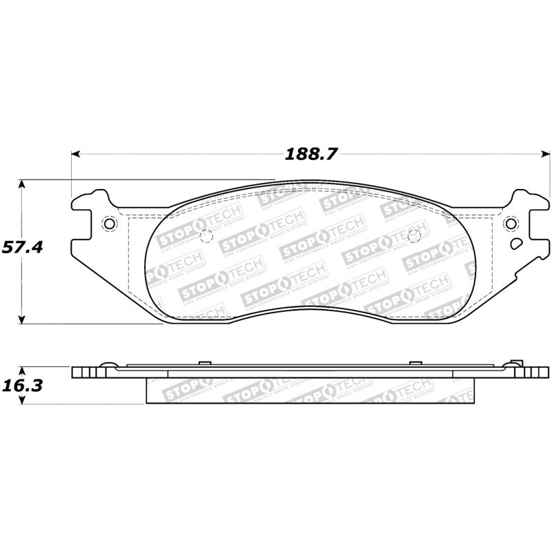 StopTech Street Brake Pads