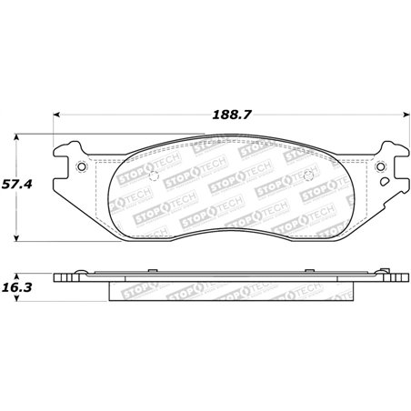 StopTech Street Brake Pads