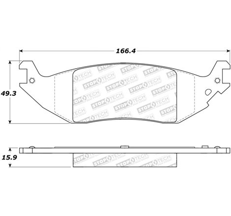 StopTech Street Brake Pads