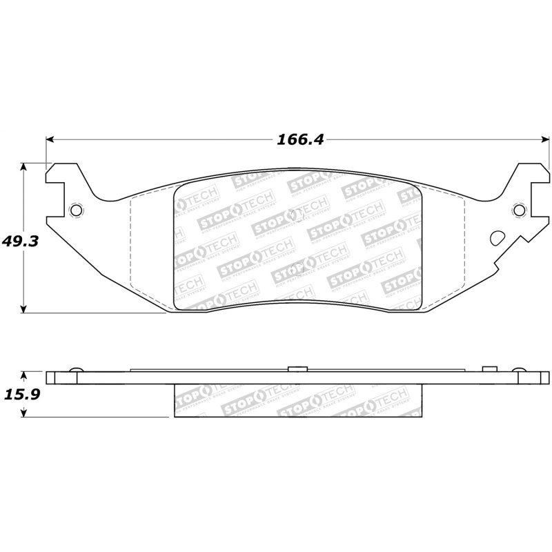 StopTech Street Brake Pads