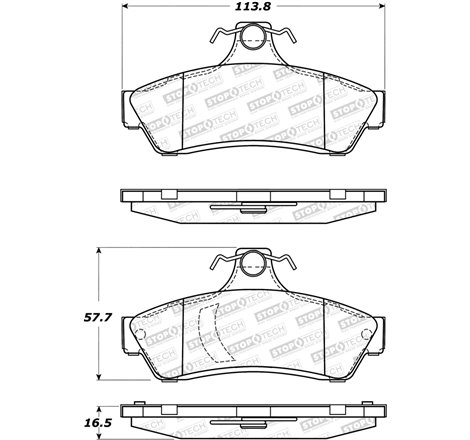 StopTech Street Brake Pads