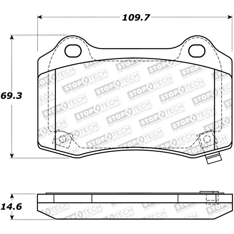 StopTech Street Brake Pads