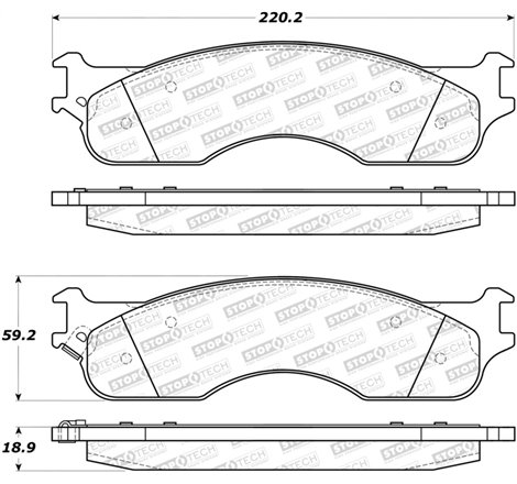 StopTech Street Brake Pads