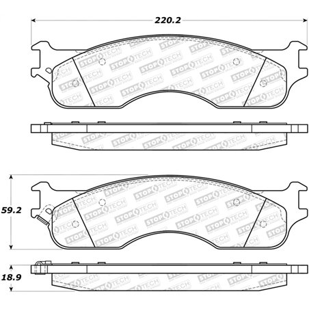 StopTech Street Brake Pads