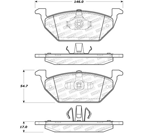 StopTech Street Brake Pads