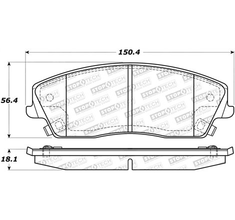 StopTech Street Brake Pads