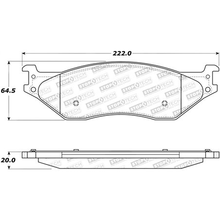 StopTech Street Brake Pads