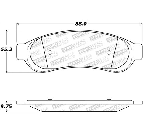 StopTech Street Brake Pads