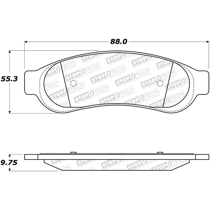 StopTech Street Brake Pads