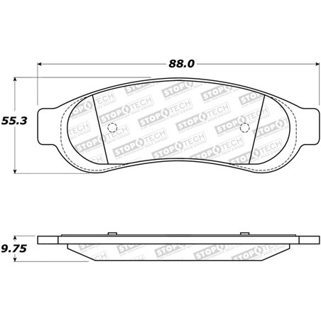 StopTech Street Brake Pads