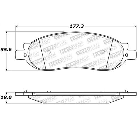 StopTech Street Brake Pads