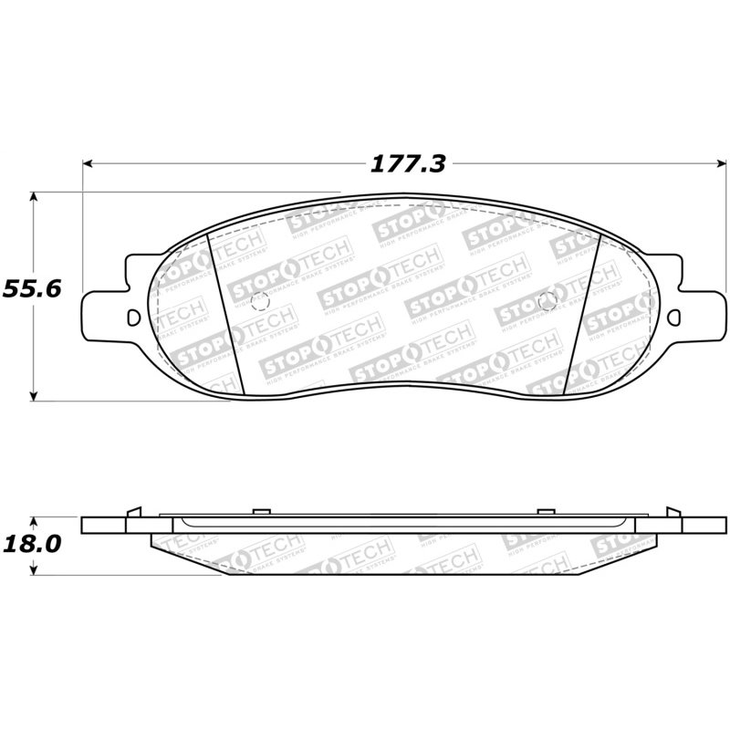 StopTech Street Brake Pads