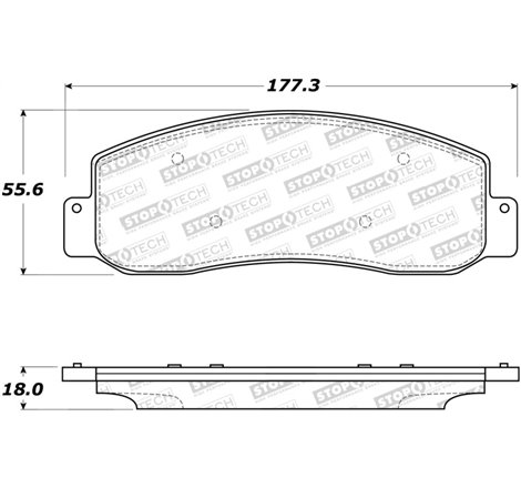 StopTech Street Brake Pads