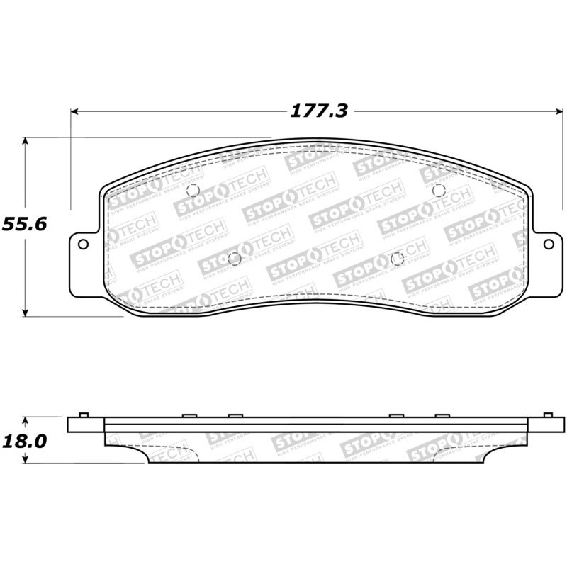 StopTech Street Brake Pads