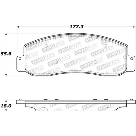 StopTech Street Brake Pads