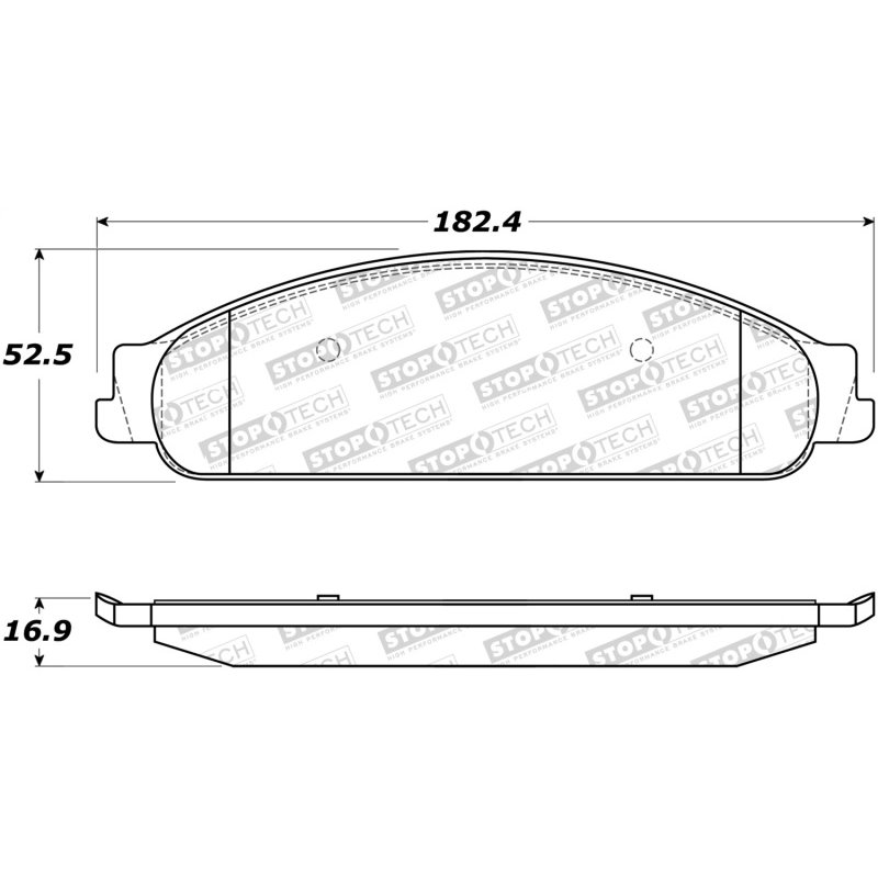 StopTech Street Brake Pads