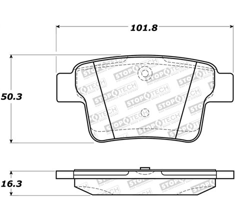 StopTech Street Brake Pads