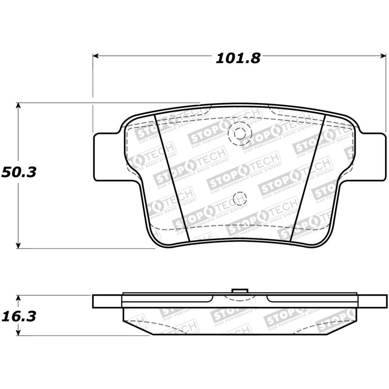 StopTech Street Brake Pads