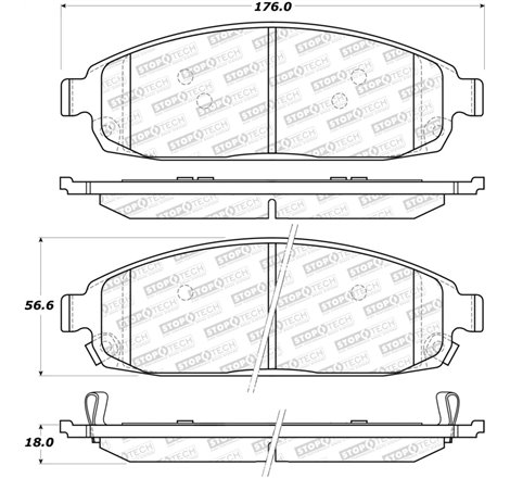 StopTech Street Brake Pads