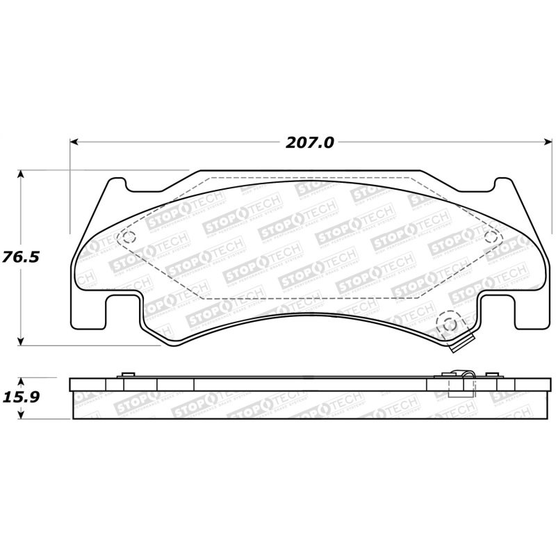 StopTech Street Brake Pads