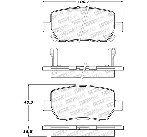 StopTech Street Brake Pads