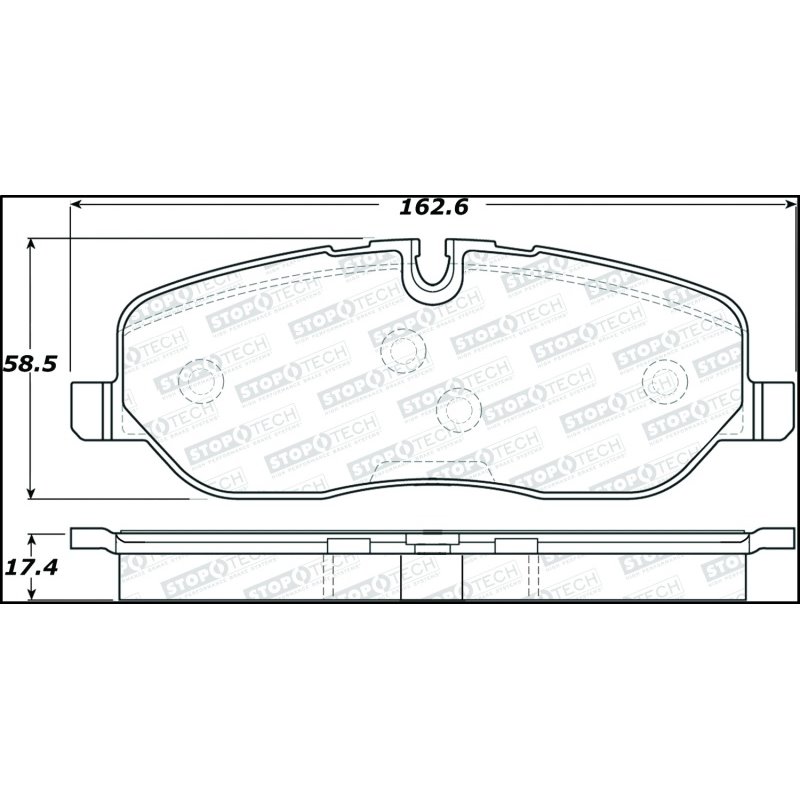 StopTech Street Brake Pads