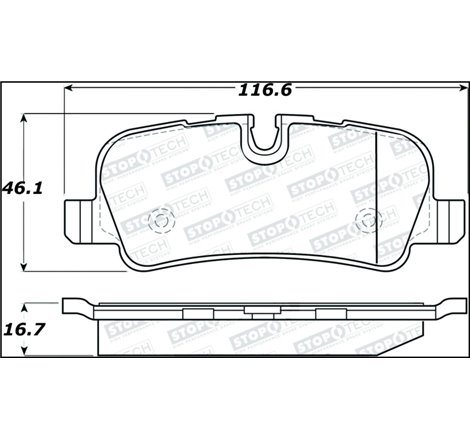 StopTech Street Brake Pads