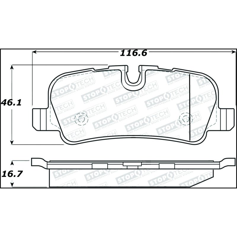 StopTech Street Brake Pads