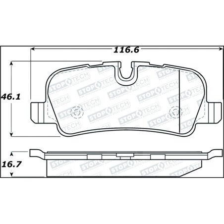 StopTech Street Brake Pads