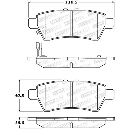 StopTech Street Brake Pads