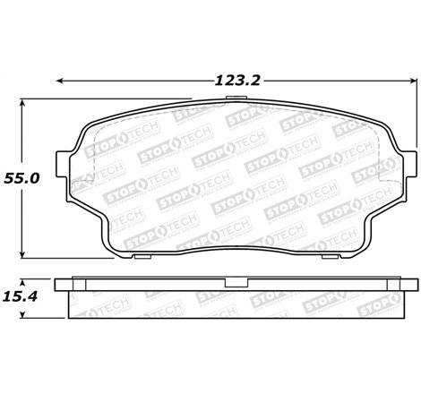 StopTech Street Brake Pads