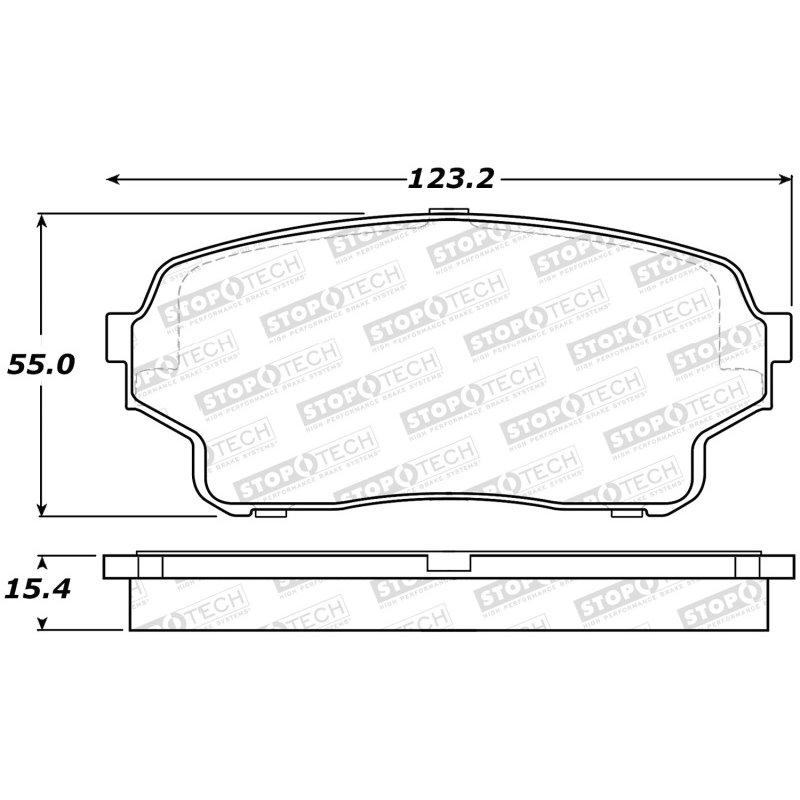 StopTech Street Brake Pads