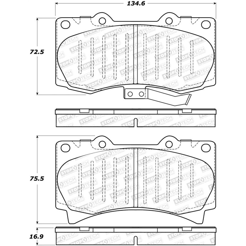 StopTech Street Brake Pads