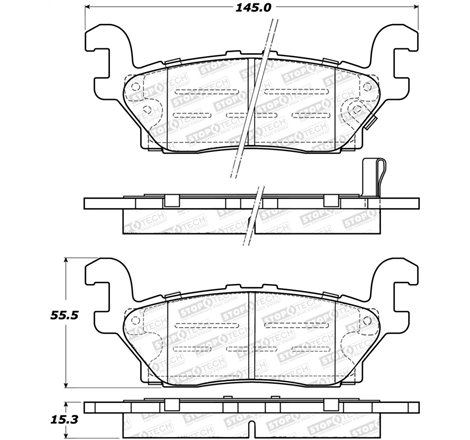 StopTech Street Brake Pads