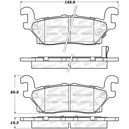 StopTech Street Brake Pads