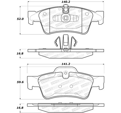 StopTech Street Brake Pads